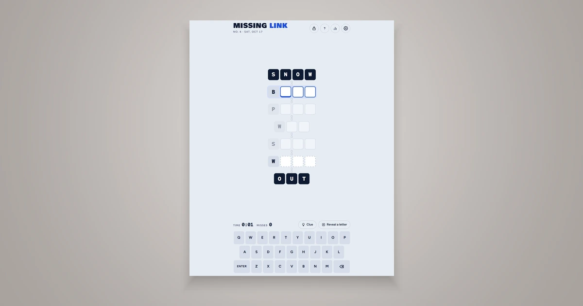 Missing Link screenshot
